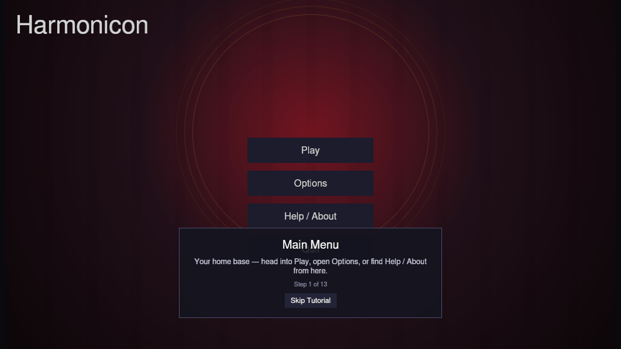 Guided tour overlay